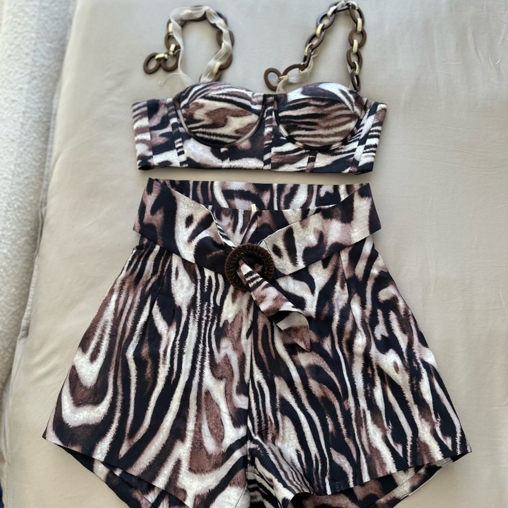 Bronx and Branco Kalifa Set in Brown and White